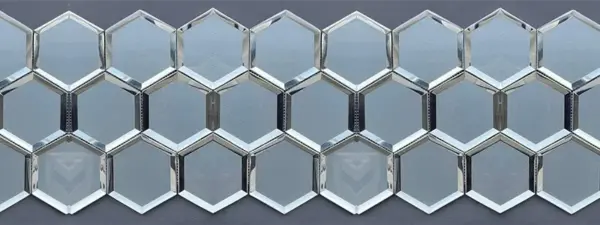 Arkia Diamante Grigio Hex Glass Arkia Diamante Grigio Hex Glass