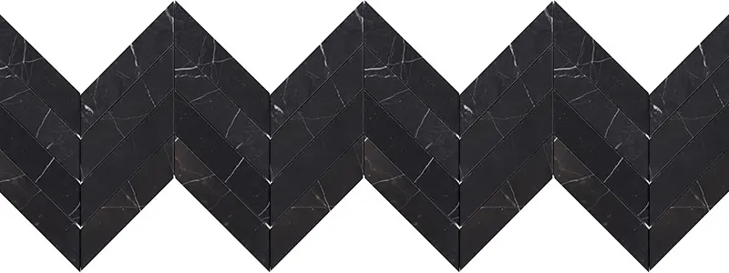 Arkia Nero Marquina Chevron Arkia Nero Marquina Chevron
