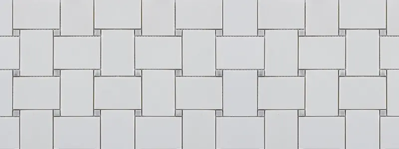 Arkia Thassos Large Basketweave Arkia Thassos Large Basketweave