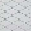 Arkia Thassos Long Octagon w/Grey Dot Arkia Thassos Long Octagon w/Grey Dot