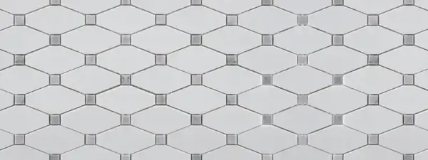 Arkia Thassos Long Octagon w/Grey Dot Arkia Thassos Long Octagon w/Grey Dot