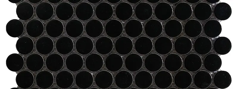 Arkia Penny Round Black
