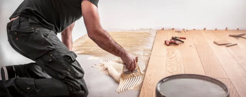 Glue-assist installation illustration 3