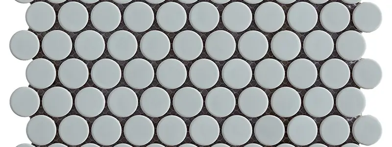 Arkia Penny Round White