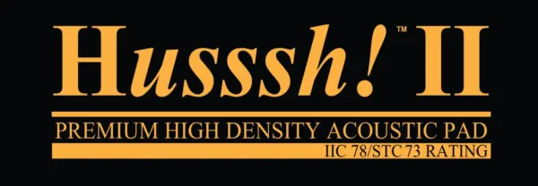 HUSSSH! II Premium High Density Acoustic Pad – 1.5mm