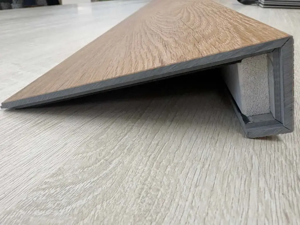 Avolis Square Stair Nose - Amber Glow Avolis Square Stair Nose - Amber Glow