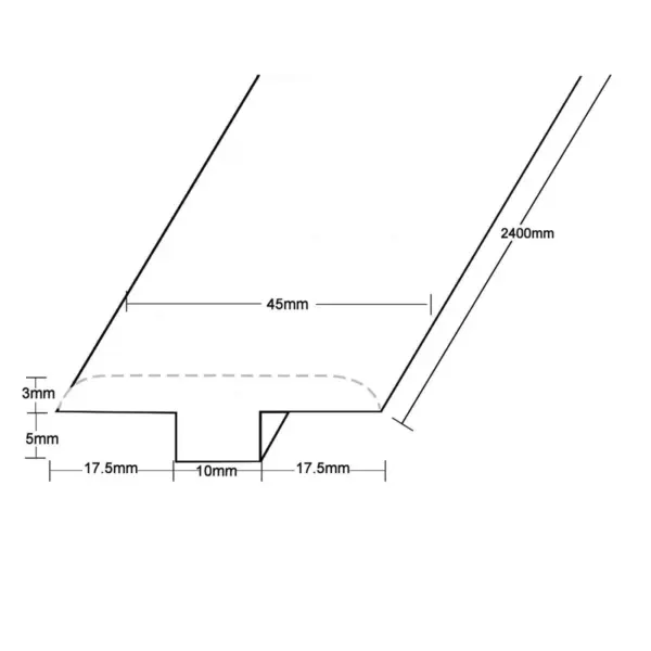 Avolis T-Moulding for Ease & Grand collection Avolis T-Moulding for Ease & Grand collection